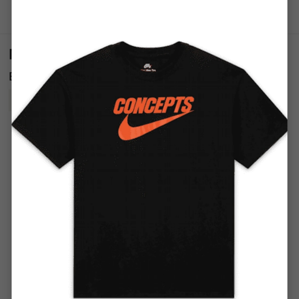 Nike SB X Concepts men's dele rare tee shirt medium*nwt *